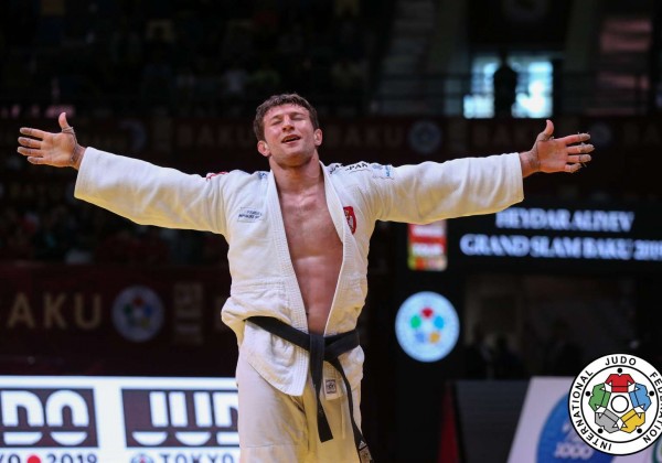 GS Baku 2019, Majdov won 1st prize at -90kg category.
