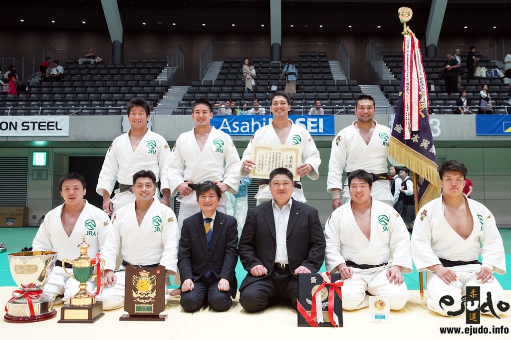 第69回全日本実業柔道団体対抗大会、男子第1部優勝の日本中央競馬会