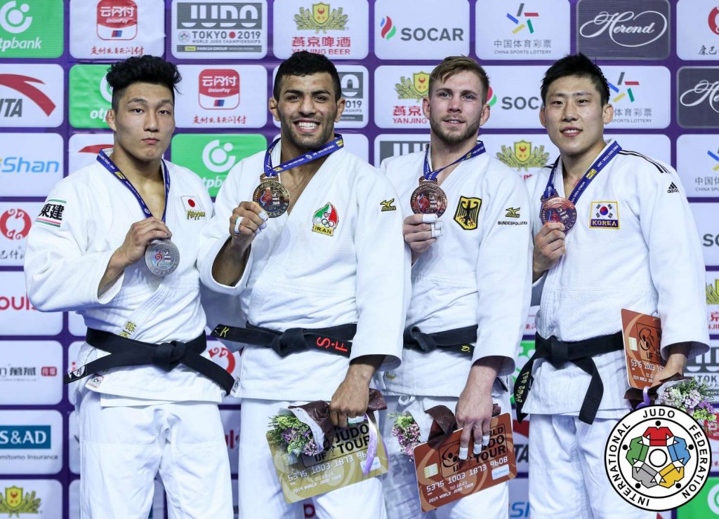 Judo Grand Prix hohhot 2019, -81kg medalists