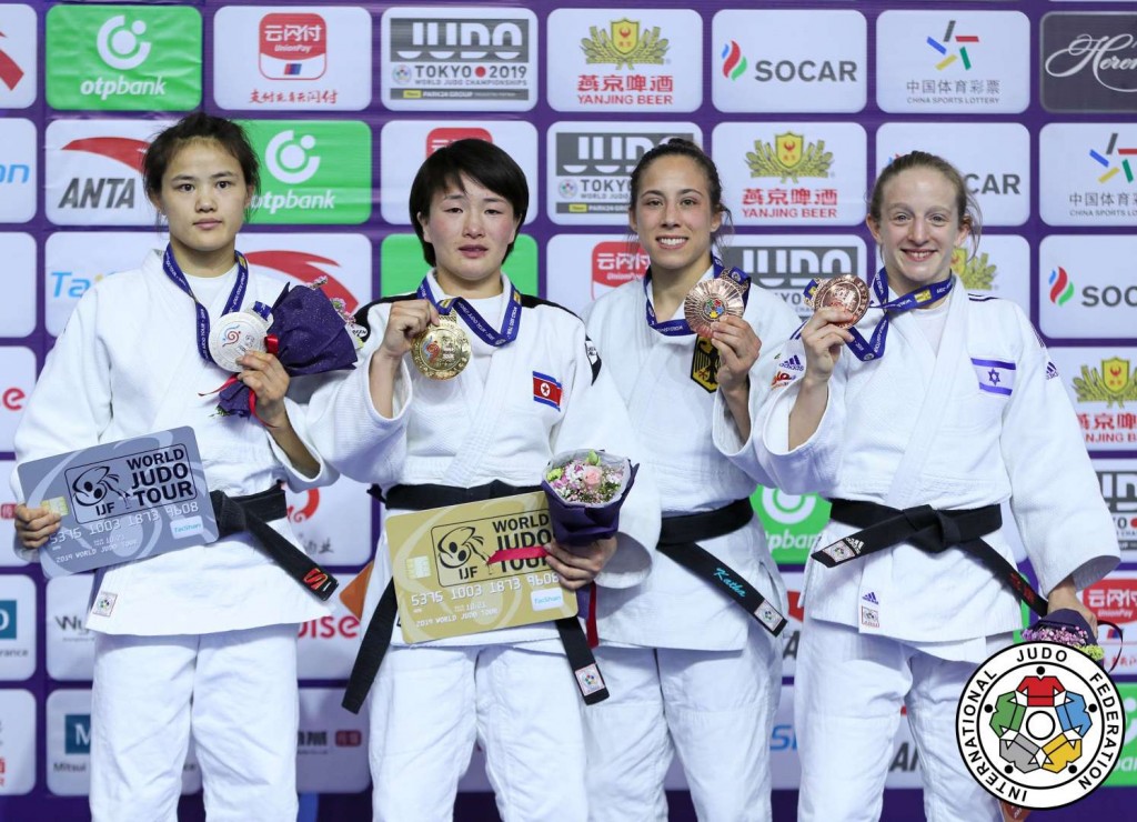 Judo Grand Prix hohhot 2019, -48kg medalists