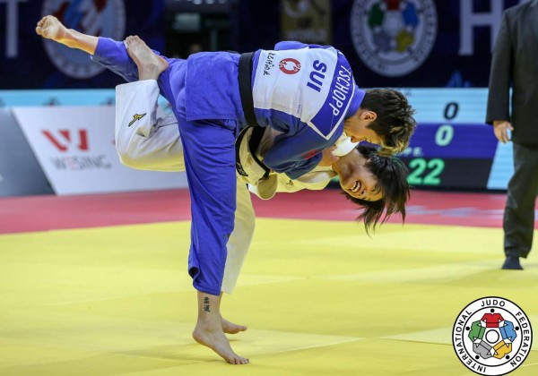 Judo Grand Prix hohhot 2019 -52kg Final, Abe vs Tschopp