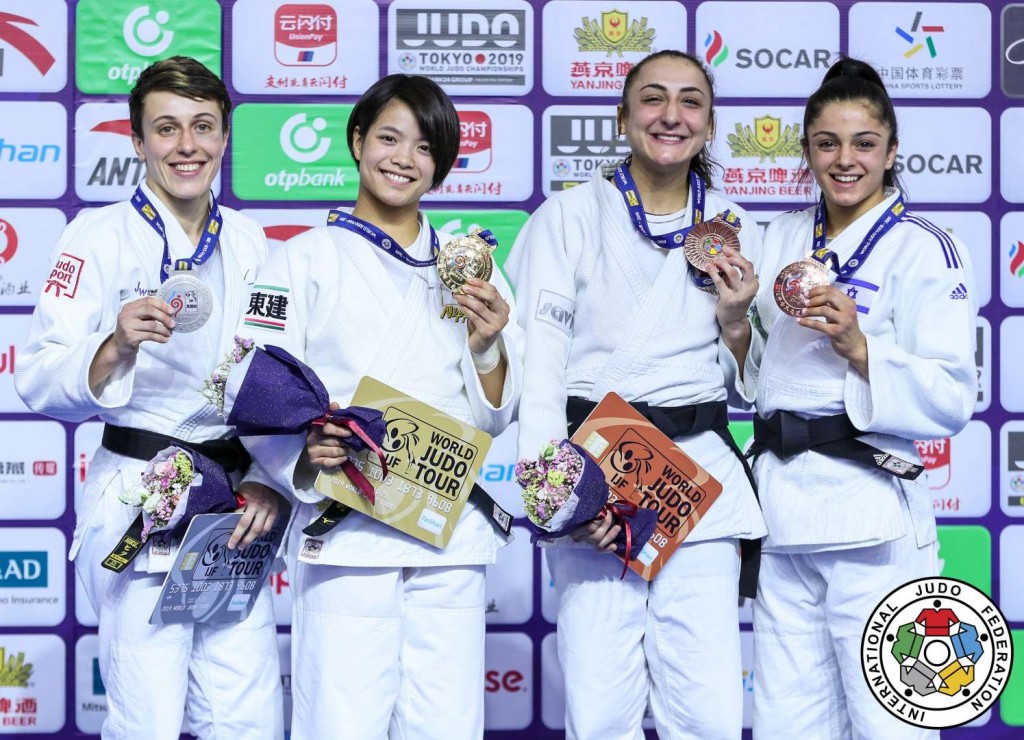 Judo Grand Prix hohhot 2019, -52kg medalists