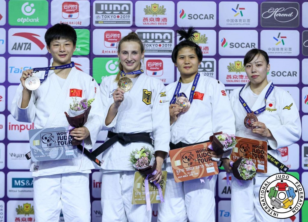 Judo Grand Prix hohhot 2019, -63kg medalists