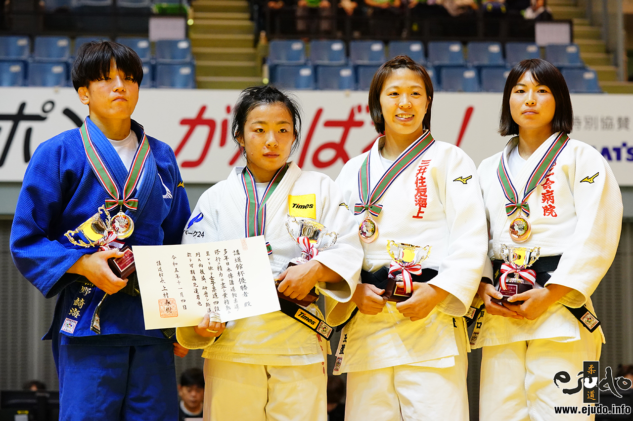 All match results of Kodokan Cup Chiba 2023 WOMEN | 柔道サイト eJudo LITE