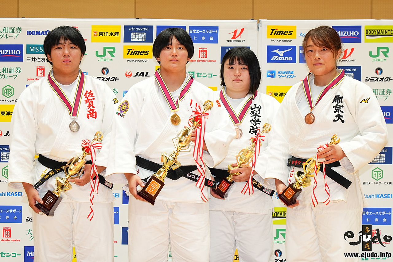 All Match Results / All Japan Junior Judo Championships 2024 WOMEN | 柔道サイト eJudo LITE