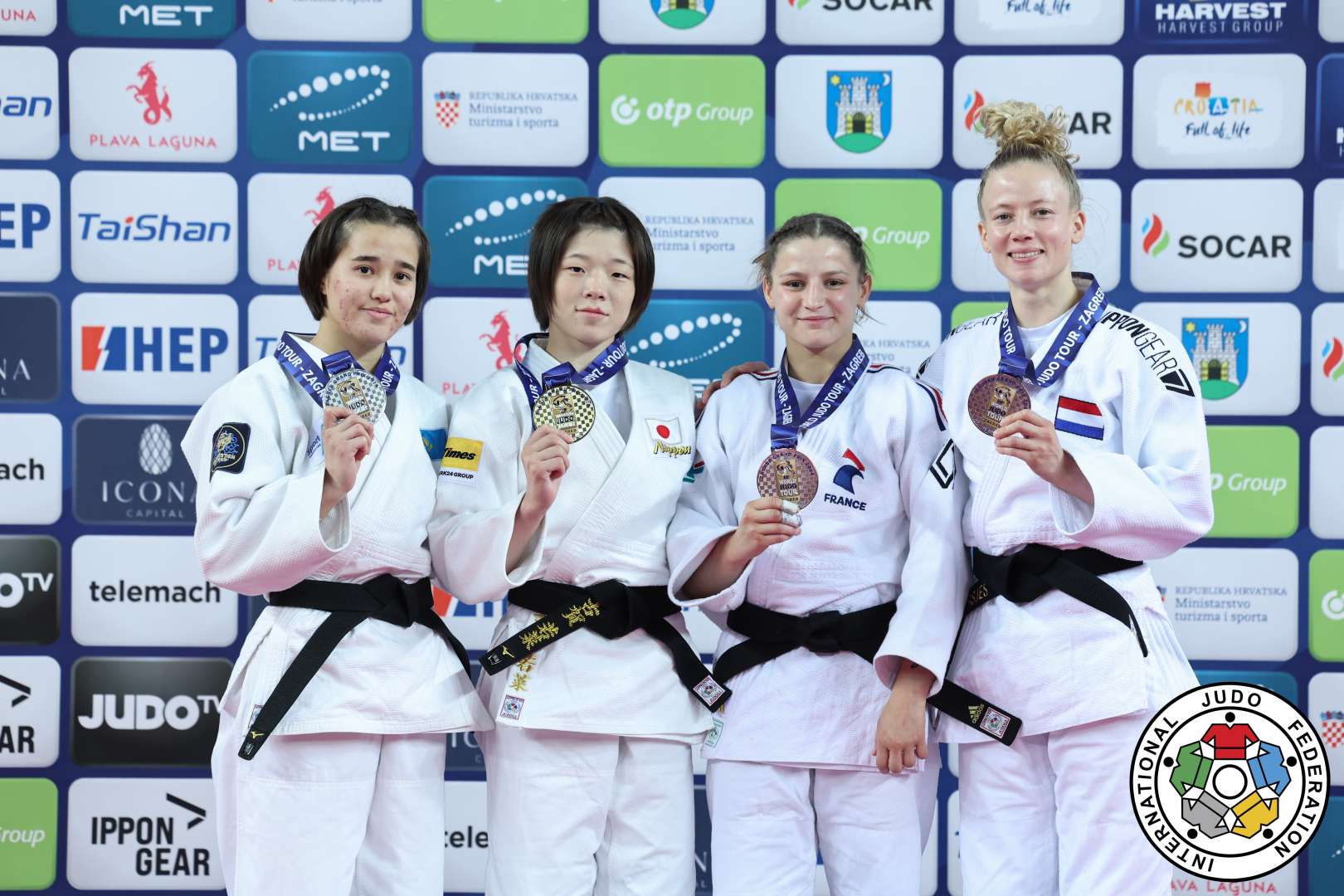 All Match Results / Zagreb Grand prix 2024 WOMEN | 柔道サイト eJudo LITE