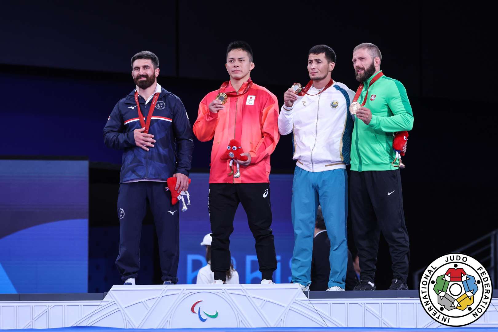 All match results Individuals MEN / Paralympic Games Paris 2024 | 柔道サイト eJudo LITE