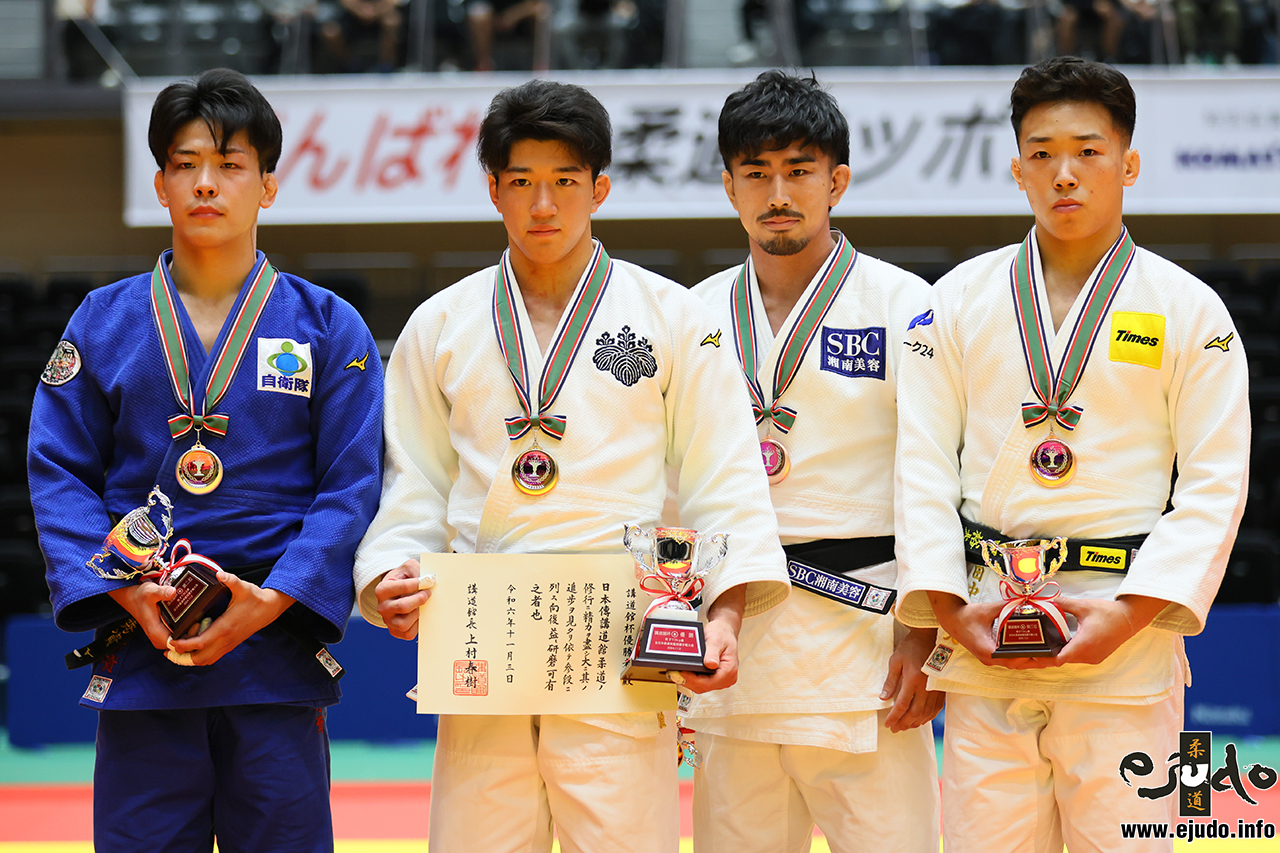 All match results of Kodokan Cup 2024 MEN | 柔道サイト eJudo LITE