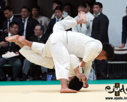 4回戦、上田轄麻が伊藤好信から大外刈「有効」