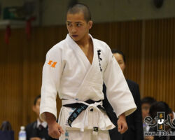 55kg級、決勝に臨む五十嵐雅人(埼玉栄高1年)