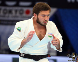 <strong>シャロフィディン・ボルタボエフ(ウズベキスタン)<br>
BOLTABOEV Sharofiddin</strong><br>
25歳 1995/11/19<br>
WR:7位 組み手:左組み<br>
得意技:左体落、肩車、裏投<br>
使用技:左大外刈、左小外掛、左釣込腰、隅落、谷落、左大内刈、浮落、移腰、左支釣込足、右一本背負投、大内返<br>
<i class="fas fa-external-link-alt"></i> <u>続きを読む</u> シャロフィディン・ボルタボエフ(ウズベキスタン) BOLTABOEV Sharofiddin