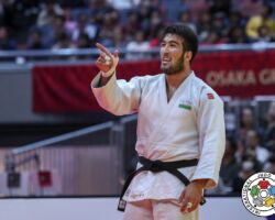 <strong>アリシェル・ユスポフ(ウズベキスタン)<br>
YUSUPOV Alisher</strong><br>
23歳 1998/12/2<br>
WR:15位 組み手:左組み<br>
得意技:裏投、左小外掛、隅落、谷落、横車、抱分、浮技<br>
使用技:左袖釣込腰、左大内刈、左背負投、隅返、引込返<br>
<i class="fas fa-external-link-alt"></i> <u>続きを読む</u> アリシェル・ユスポフ(ウズベキスタン) YUSUPOV Alisher