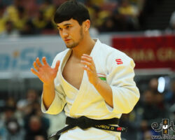 <strong>ダヴラト・ボボノフ(ウズベキスタン)<br>
BOBONOV Davlat</strong><br>
25歳 1997/7/6<br>
WR:3位 組み手:右組み<br>
得意技:右内股、右釣込腰、左背負投、右内股(やぐら投げ)<br>
使用技:左小外掛、左小外刈、右体落、左体落、右小内刈、左一本背負投、左小内巻込、肩車、右腰車、内股透、隅落、浮落<br>
<i class="fas fa-external-link-alt"></i> <u>続きを読む</u> ダヴラト・ボボノフ(ウズベキスタン) BOBONOV Davlat