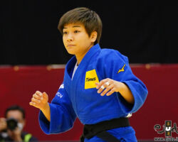 <strong>渡名喜風南(パーク24)<br>
TONAKI Funa</strong><br>
27歳 1995/8/1<br>
WR:9位 組み手:左組み<br>
得意技:左小外刈、左大内刈<br>
使用技:左背負投、左小内刈、左出足払、左送足払、左一本背負投、右袖釣込腰、左内股、肩車<br> 渡名喜風南(パーク24) TONAKI Funa