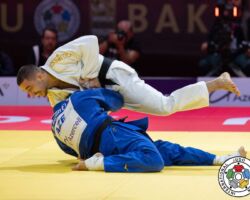 <strong>ディルショト・ハルマトフ(ウクライナ)<br>
KHALMATOV Dilshot</strong><br>
25歳 1998/3/7<br>
WR:13位 組み手:右組み<br>
得意技:寝技、引込返、隅返<br>
使用技:右小外掛、巴投、右外巻込、支釣込足(釣り手側)、右小外刈、左出足払、右大内刈<br>
寝技得意技術:「国士舘返し」、「ローリング」、袖車絞<br>
<i class="fas fa-external-link-alt"></i> <u>続きを読む</u> ディルショト・ハルマトフ(ウクライナ) KHALMATOV Dilshot