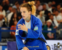 <strong>ディストリア・クラスニキ(コソボ)<br>
KRASNIQI Distria</strong><br>
27歳 1995/12/10<br>
WR:2位 組み手:右組み<br>
得意技:右内股、右払腰、右大外刈<br>
使用技:右膝車、右足車、右大内刈、右小外掛、右小外刈<br>
<i class="fas fa-external-link-alt"></i> <u>続きを読む</u> ディストリア・クラスニキ(コソボ) KRASNIQI Distria