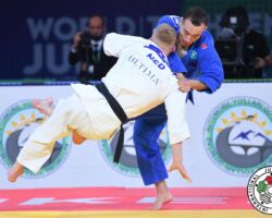 <strong>アビライハン・ジューバナザル(カザフスタン)<br>
ZHUBANAZAR Abylaikhan</strong><br>
23歳 2000/2/5<br>
WR:22位 組み手:左組み<br>
得意技:左体落、右一本背負投、左内股、肩車<br>
使用技:左袖釣込腰、左払腰、左小外刈、裏投、左外巻込<br>
<i class="fas fa-external-link-alt"></i> <u>続きを読む</u> アビライハン・ジューバナザル(カザフスタン) ZHUBANAZAR Abylaikhan