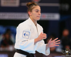 <strong>ノラ・ジャコヴァ(コソボ)<br>
GJAKOVA Nora</strong><br>
30歳 1992/8/17<br>
WR:8位 組み手:右組み<br>
得意技:右内股、右内股巻込、右釣込腰、右払腰<br>
使用技:右大外刈、右大外巻込、右大内刈、右小外刈、右支釣込足、谷落、隅落<br>
<i class="fas fa-external-link-alt"></i> <u>続きを読む</u> ノラ・ジャコヴァ(コソボ) GJAKOVA Nora