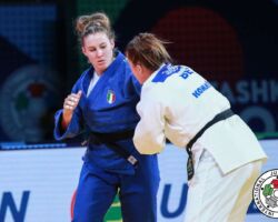 <strong>ジョルジャ・スタンゲルリン(イタリア)<br>
STANGHERLIN Giorgia</strong><br>
27歳 1996/3/21<br>
WR:18位 組み手:左組み<br>
得意技:引込返<br>
使用技:左体落、左払巻込、左大腰、左大外刈、左小内巻込、右背負投、谷落、隅落<br>
<i class="fas fa-external-link-alt"></i> <u>続きを読む</u> ジョルジャ・スタンゲルリン(イタリア) STANGHERLIN Giorgia