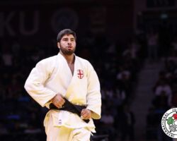 <strong>イリア・スラマニゼ(ジョージア)<br>
SULAMANIDZE Ilia</strong><br>
階級:100kg級 WR:2位<br>
23歳 2001/6/18<br>
組み手:右組み<br>
<br>
得意技:右小外刈、右出足払、右大外刈、右大外落、右体落、左背負投、左一本背負投、右背負投、寝技<br>
使用技:右釣込腰、右内股、右大内刈、左内股(やぐら投げ)、隅返、引込返、抱分、谷落、浮技、裏投、隅落、浮落<br>
寝技得意技術:腕挫十字固<br>
<i class="fas fa-external-link-alt"></i> <u>続きを読む</u> イリア・スラマニゼ(ジョージア) SULAMANIDZE Ilia