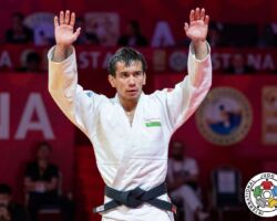 <strong>ドストン・ルジエフ(ウズベキスタン)<br>
RUZIEV Doston</strong><br>
階級:60kg級 WR:27位<br>
27歳 1996/7/10<br>
組み手:左組み<br>
<br>
得意技:寝技<br>
使用技:左背負投、右袖釣込腰、左体落、左小内刈<br>
寝技得意技術:「国士舘返し」<br>
<i class="fas fa-external-link-alt"></i> <u>続きを読む</u> ドストン・ルジエフ(ウズベキスタン) RUZIEV Doston