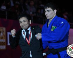 <strong>セルダル・ラヒモフ(トルクメニスタン)<br>
RAHIMOV Serdar</strong><br>
階級:66kg級 WR:29位<br>
20歳 2004/2/12<br>
組み手:両組み<br>
<br>
得意技:右背負投、左背負投、右袖釣込腰<br>
使用技:左一本背負投、左袖釣込腰、右小内刈、右小外刈、右出足払<br>
<i class="fas fa-external-link-alt"></i> <u>続きを読む</u> セルダル・ラヒモフ(トルクメニスタン) RAHIMOV Serdar