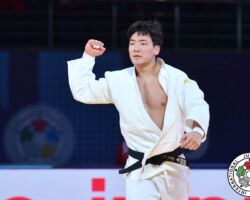 <strong>ハン・ジュヨプ(韓国)<br>
HAN Juyeop</strong><br>
階級:90kg級 WR:24位<br>
25歳 1999/4/21<br>
組み手:左組み<br>
<br>
得意技:左背負投<br>
使用技:左⼀本背負投、右⼀本背負投、右袖釣込腰、左⼩内刈、左⼩外刈、左出足払、⽀釣込⾜(釣り⼿側)、膝車(釣り⼿側)、右出⾜払、燕返、右大外刈、巴投<br>
<i class="fas fa-external-link-alt"></i> <u>続きを読む</u> ハン・ジュヨプ(韓国) HAN Juyeop