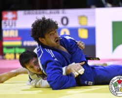 <strong>レミ・フイレ(モーリシャス)<br>
FEUILLET Remi</strong><br>
階級:90kg級 WR:49位<br>
31歳 1992/12/22<br>
組み手:右組み<br>
<br>
得意技:右体落、寝技<br>
使用技:右大内刈、肩車、左袖釣込腰、右袖釣込腰、右一本背負投、右足車、右大外刈、右大外巻込、右小外刈、支釣込足(釣り手側)、浮技、隅返<br>
寝技得意技術:「横三角」、「秋本返し」<br>
<i class="fas fa-external-link-alt"></i> <u>続きを読む</u> レミ・フイレ(モーリシャス) FEUILLET Remi