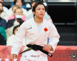 <strong>出口クリスタ(カナダ)<br>
DEGUCHI Christa</strong><br>
階級:57kg級 WR:1位<br>
28歳 1995/10/29<br>
組み手:右組み<br>
<br>
得意技:右大外刈、右大外落、右大外巻込、右大内刈、右足車、巴投、寝技<br>
使用技:右小外刈、右背負投、右払腰、右小内刈、右小内巻込、裏投、右山嵐<br>
寝技得意技術:「ボーアンドアローチョーク」、「腕緘返し」<br>
<i class="fas fa-external-link-alt"></i> <u>続きを読む</u> 出口クリスタ(カナダ) DEGUCHI Christa