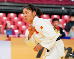 <strong>ラグワトゴー・エンフリーレン(モンゴル)<br>
LKHAGVATOGOO Enkhriilen</strong><br>
階級:57kg級 WR:13位<br>
25歳 1998/12/28<br>
組み手:左組み<br>
<br>
得意技:左背負投、巴投<br>
使用技:右袖釣込腰、右一本背負投、右背負投、左袖釣込腰、左体落、肩車、左大外刈、左大外落、左小内刈、左小外刈、左小外掛、右内股(やぐらなげ)、谷落(一本谷落)、隅返<br>
<i class="fas fa-external-link-alt"></i> <u>続きを読む</u> ラグワトゴー・エンフリーレン(モンゴル) LKHAGVATOGOO Enkhriilen